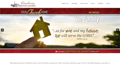 Desktop Screenshot of cranberrybaptistchurch.com